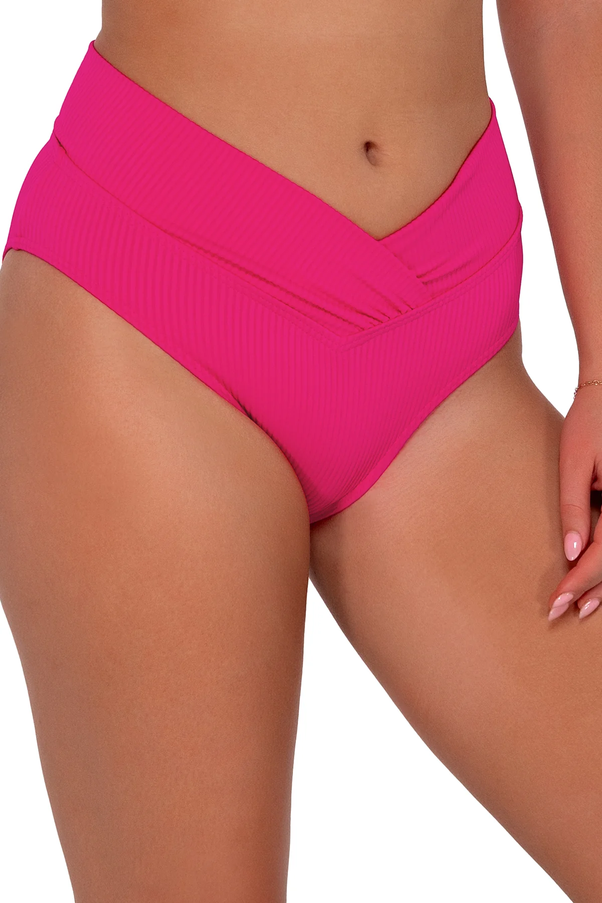 Sunsets Begonia Sandbar Rib Summer Lovin' V-Front Bottom - Image 6