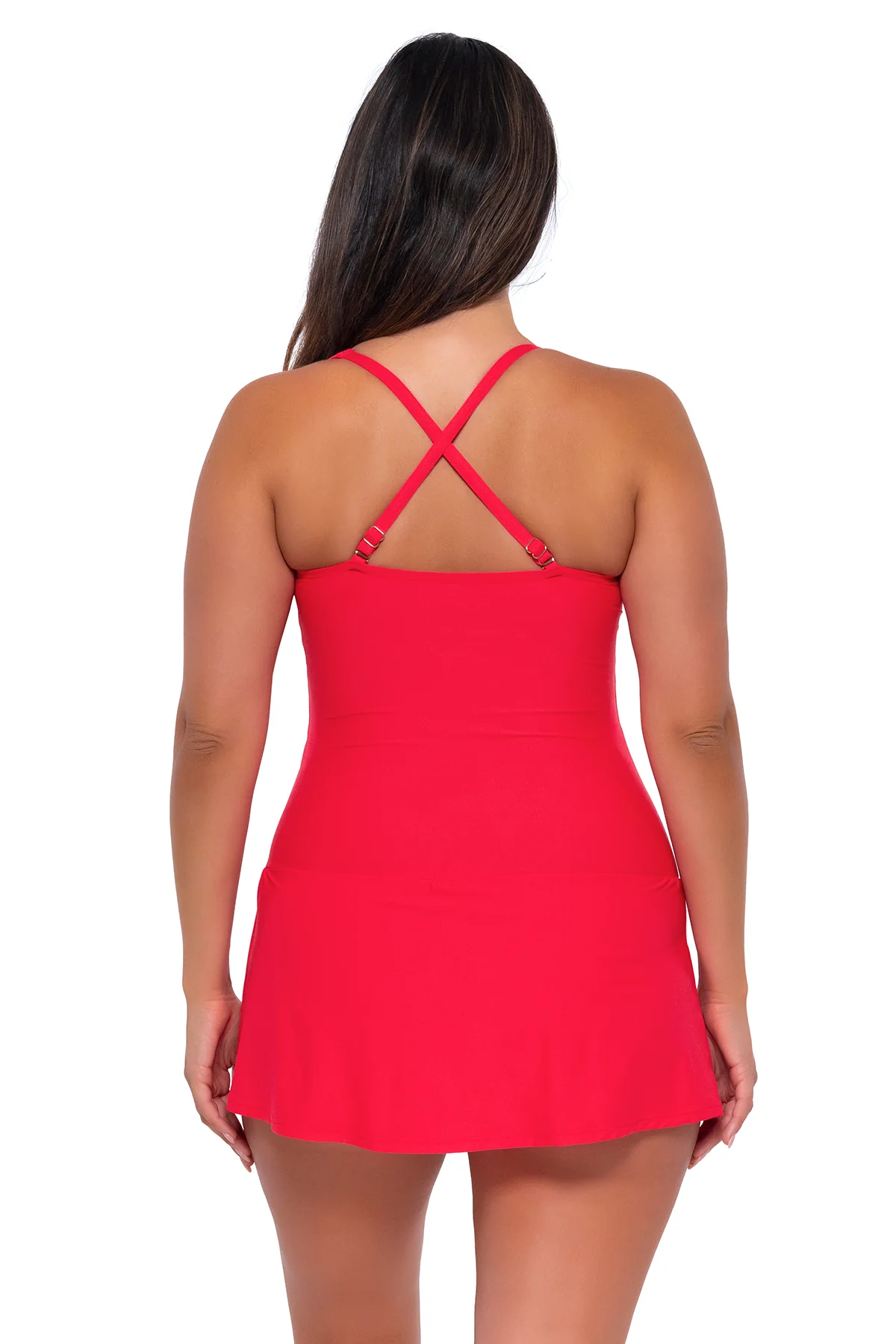 Sunsets Escape Geranium Sienna Swim Dress - Image 5