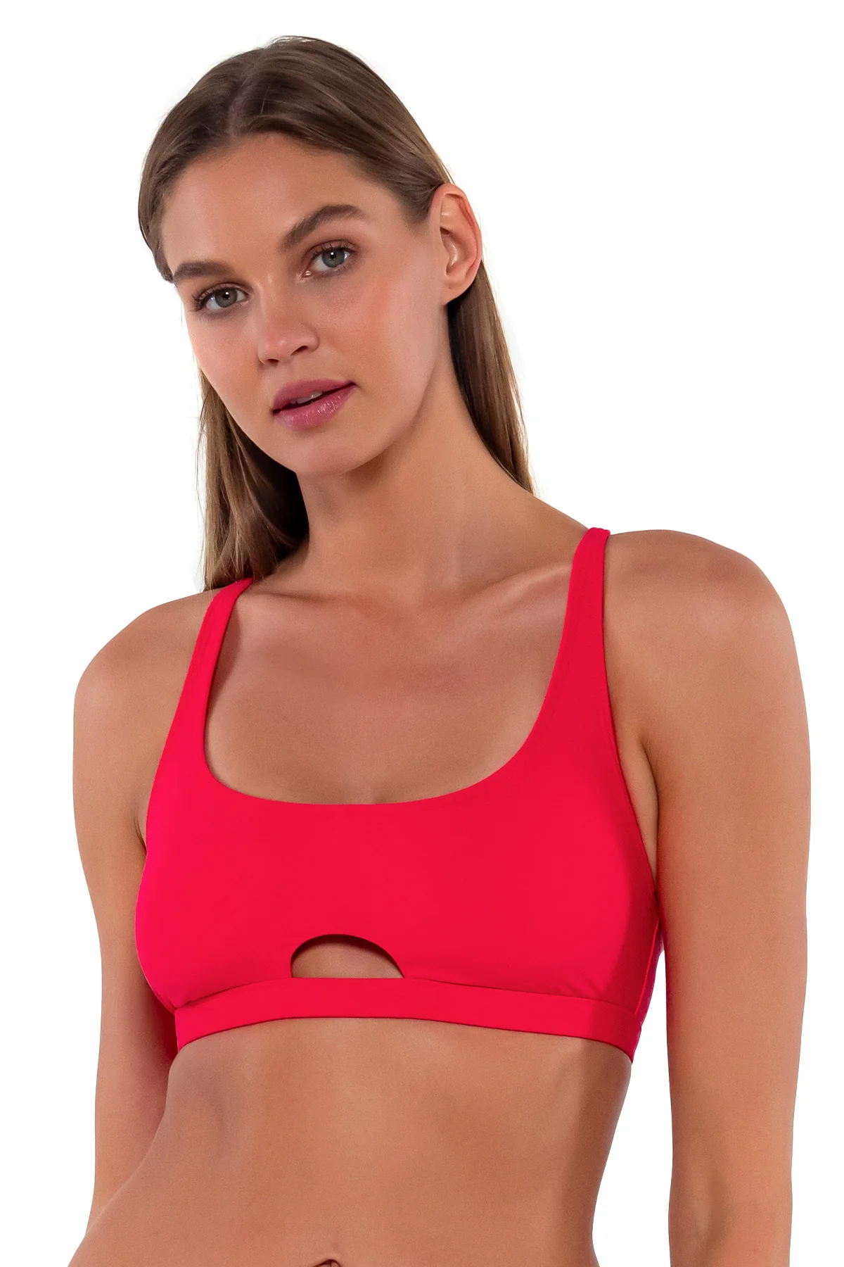 Sunsets Geranium Brandi Bralette Top - Image 7