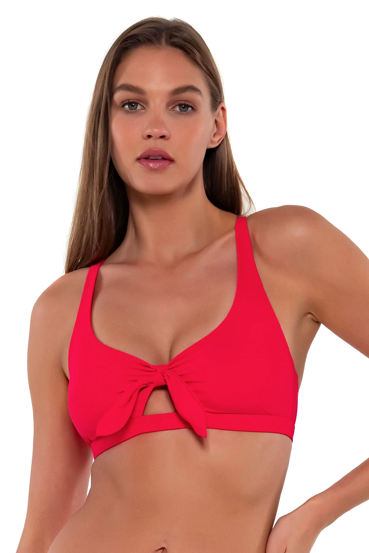 Sunsets Geranium Brandi Bralette Top - Image 8